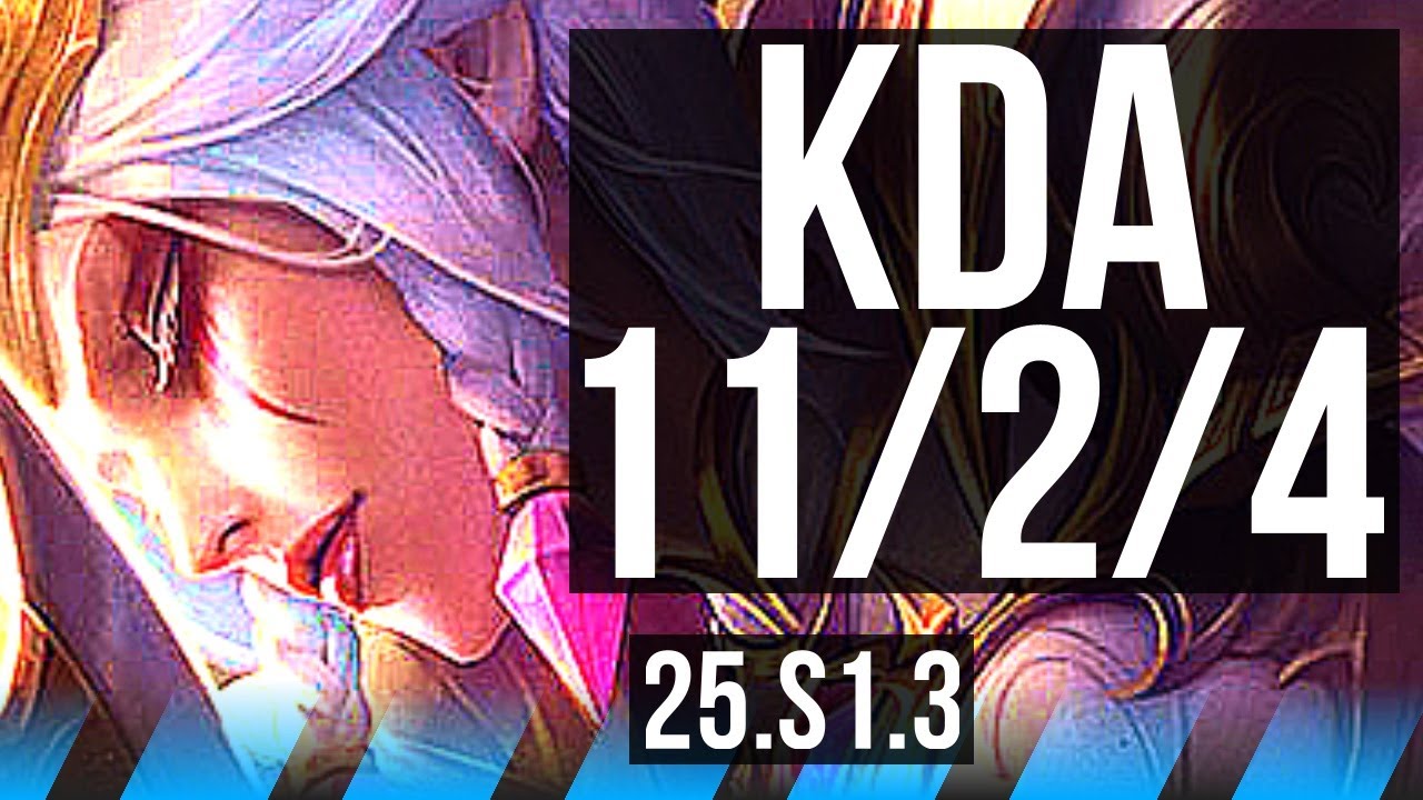DIANA vs YONE (MID) | 8 solo kills, 11/2/4 | KR Master | 25.S1.3