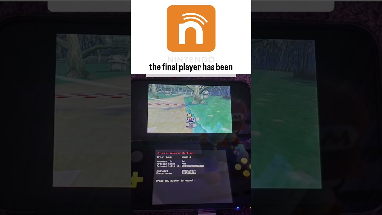 Nintendo Network is gone... o7 #nintendo #3ds #wiiu
