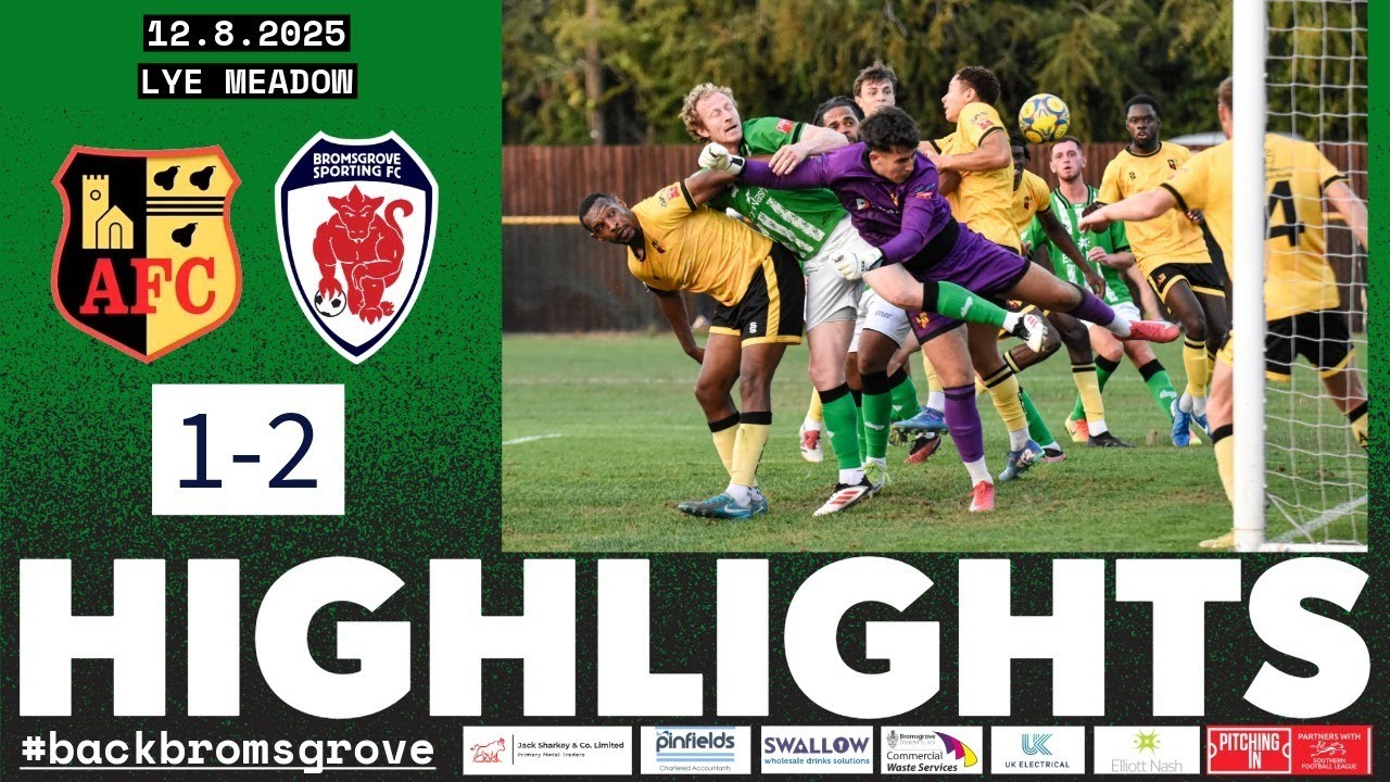Sporting strike late to down Church | Alvechurch 1-2 Bromsgrove Sporting