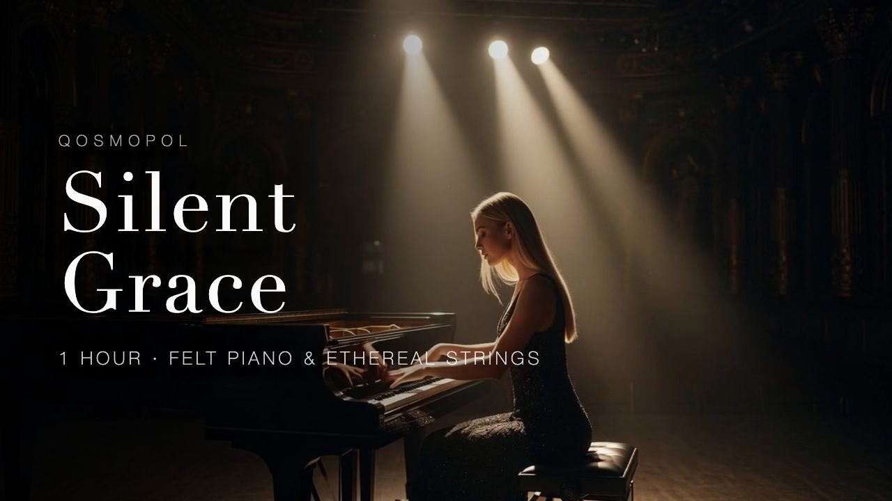 Silent Grace | 1 Hour of Felt Piano & Ethereal Strings for Deep Focus, Study & Sleep