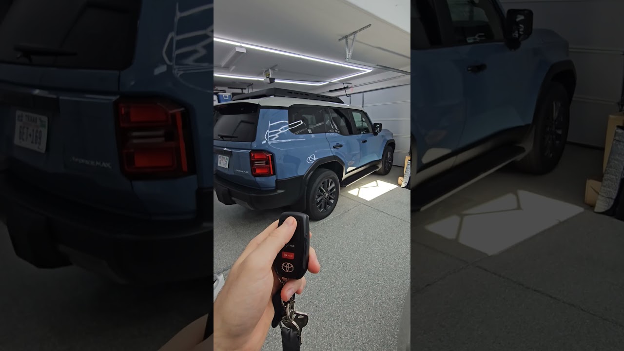 How To Remote Start Without Remote Start Button On Key Fob : 2024 Toyota Land Cruiser