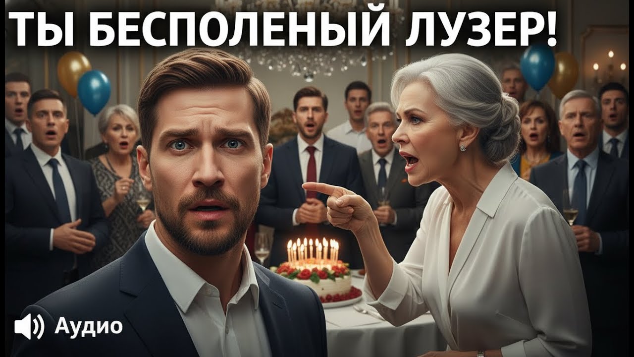 «Ты бесполезный лузер!» сказала мама на 60-летии. А я 10 лет платил за квартиру!