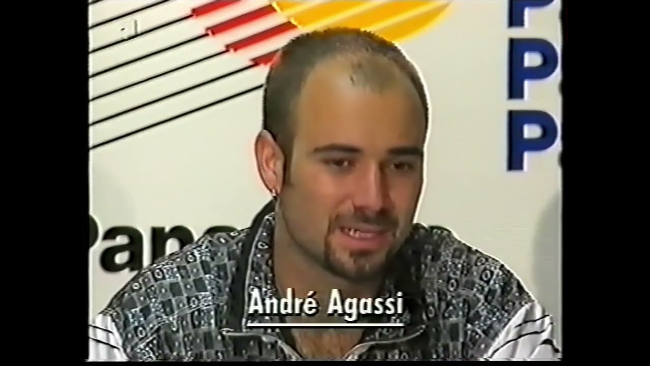 Hamburg 1995 QF Bruguera vs Agassi