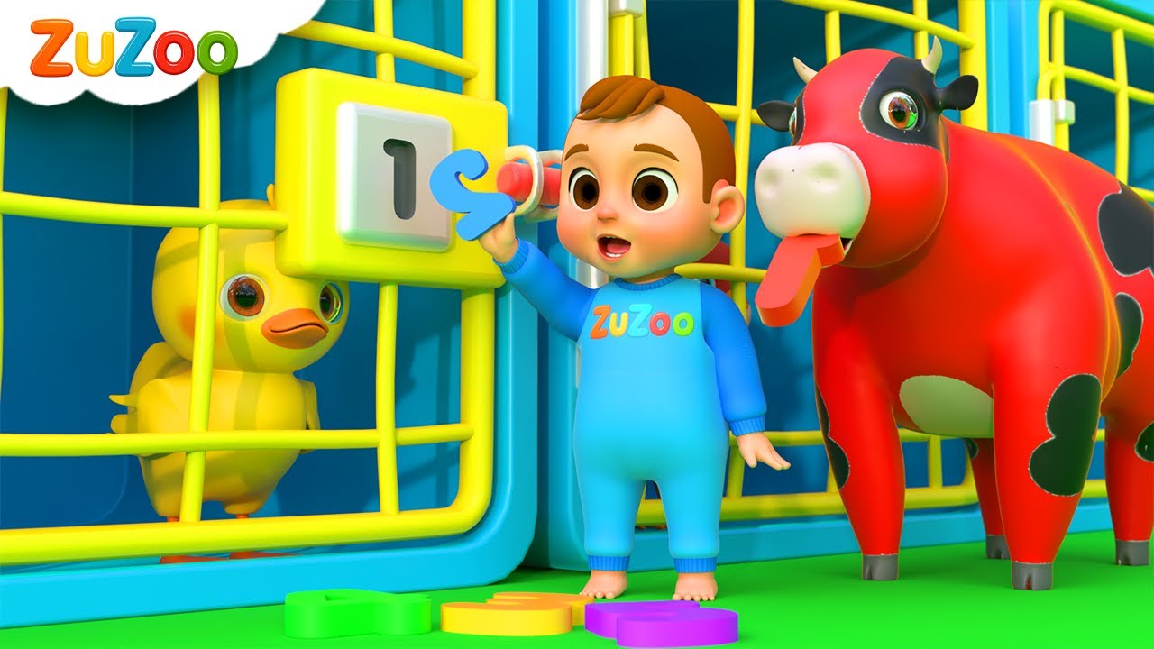 El Viejo MacDonald tenía una Granja - La Vaca Lola | ZuZoo en Español | Canciones Infantiles