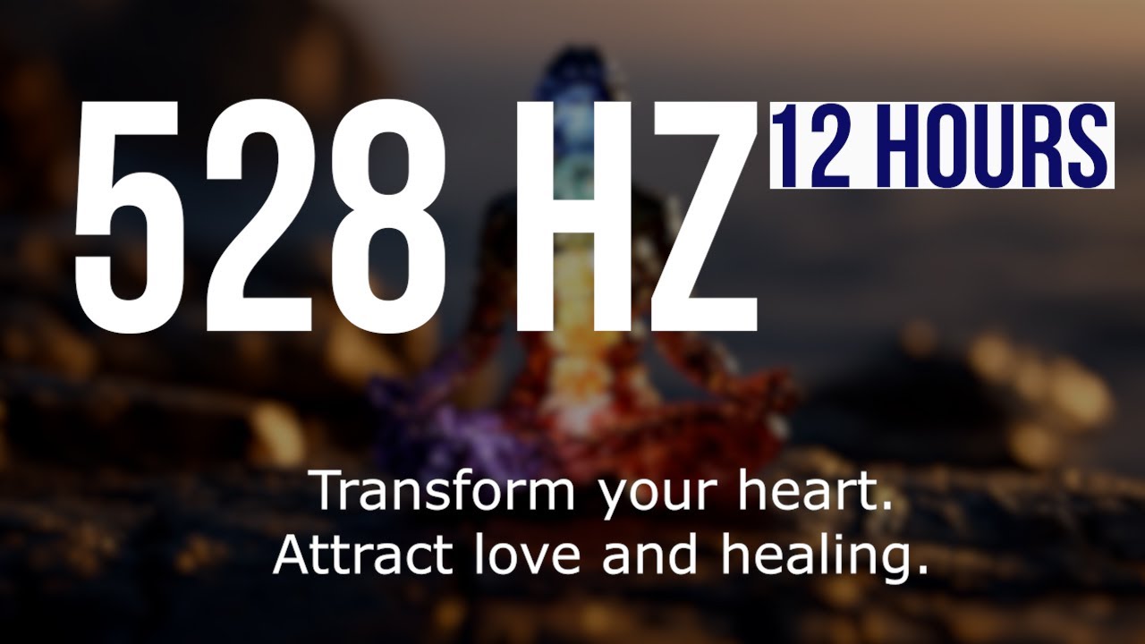 528 Hz Sleep Music | 12 Hours Love Frequency for Deep Healing, DNA Repair & Peaceful Rest
