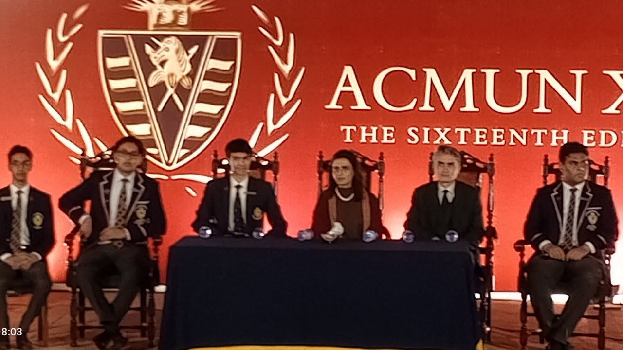 Award ceremony #ACMUN 16th#Aitchisan#2026 jan#live#viral #mun