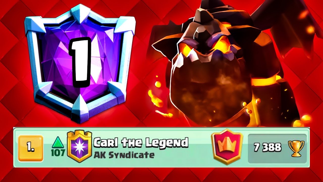 🤯🏆Ich bin Platz 1 der WELT... (vs HARDKONTER!) | Clash Royale Deutsch