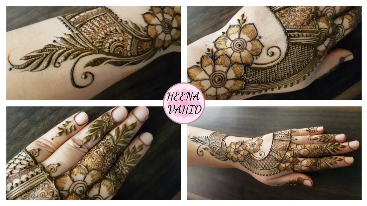 Khaleeji henna design #59 | Heena Vahid.