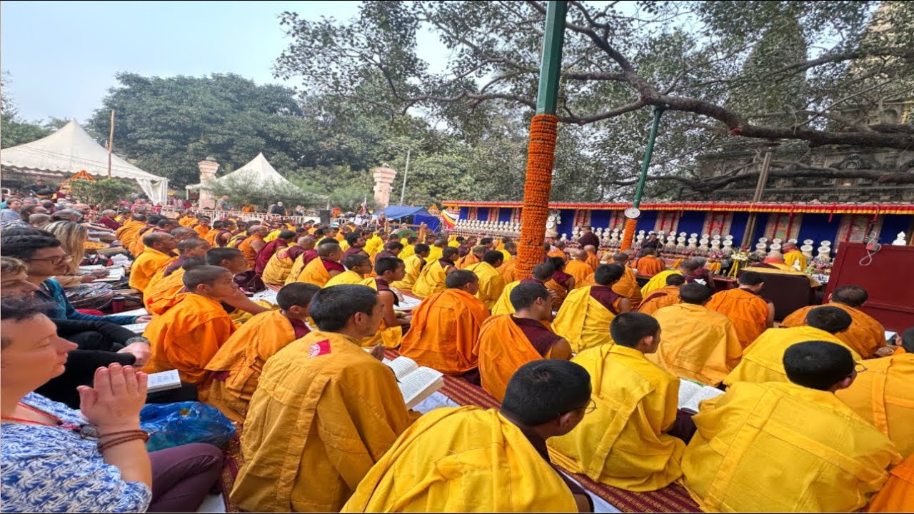 Last Day Of Kagyu Monlam 🙏🏼💐🙇🏻‍♂️ ​⁠@Sherpavlogs77