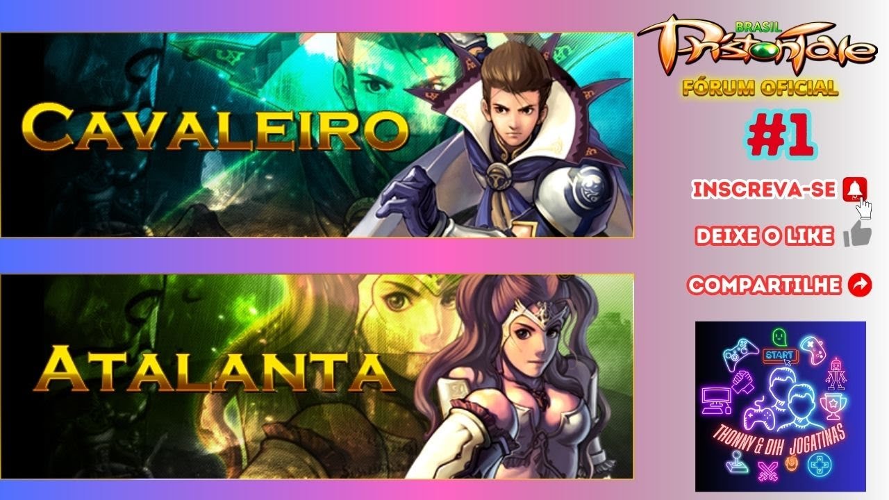Priston Tale 2025 – Kina & Atalanta em Ação! Missões, Up, Builds e MMORPG no Priston Tale Brasil