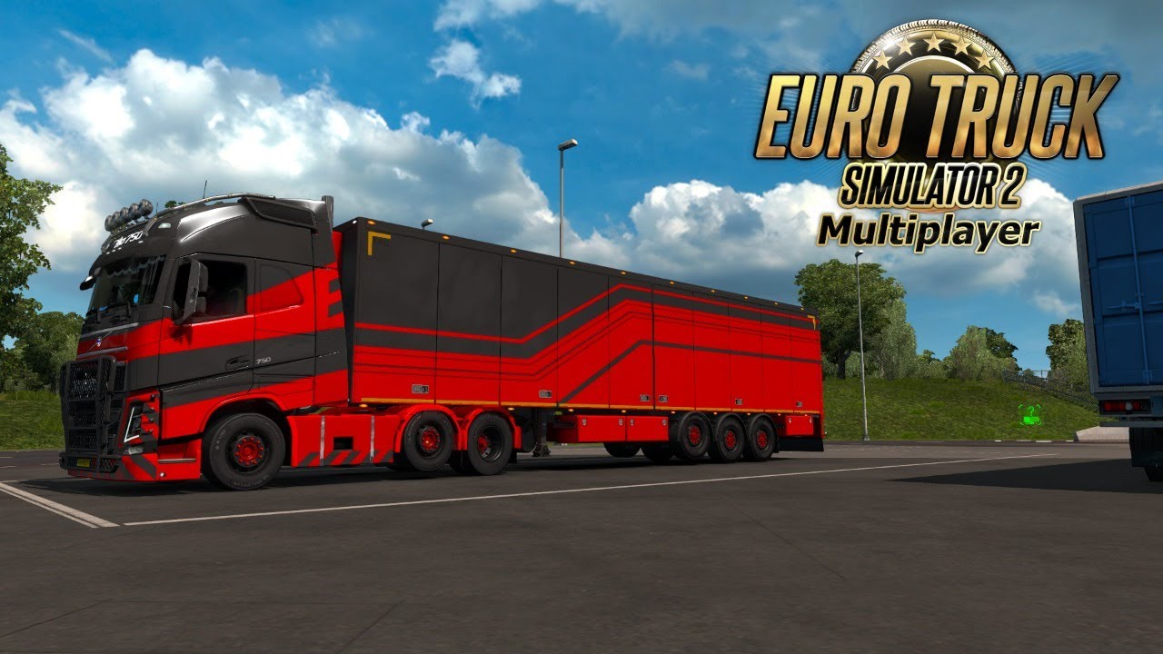 Volvo Tuning in Multiplayer! Euro Truck Simulator 2 MP {G29}