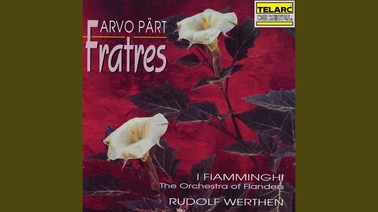Pärt: Fratres (Version for Strings & Percussion)
