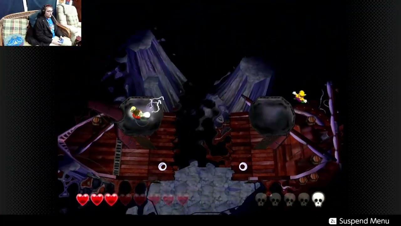 Wario World Part 12: (Undead Pirate) Captain Skull Boss Battle