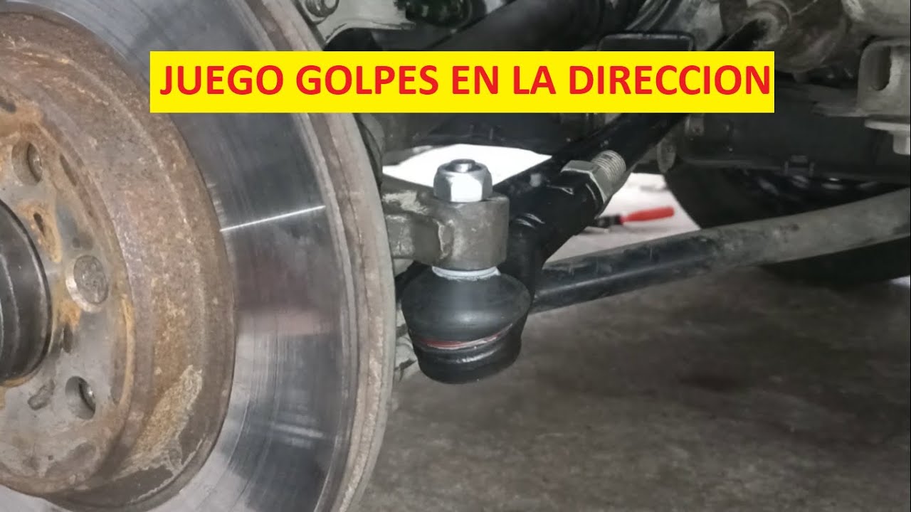 Juego en la DIRECCIÓN del vehículo | Ruidos golpes al mover el volante, auto se carga hacia el lado