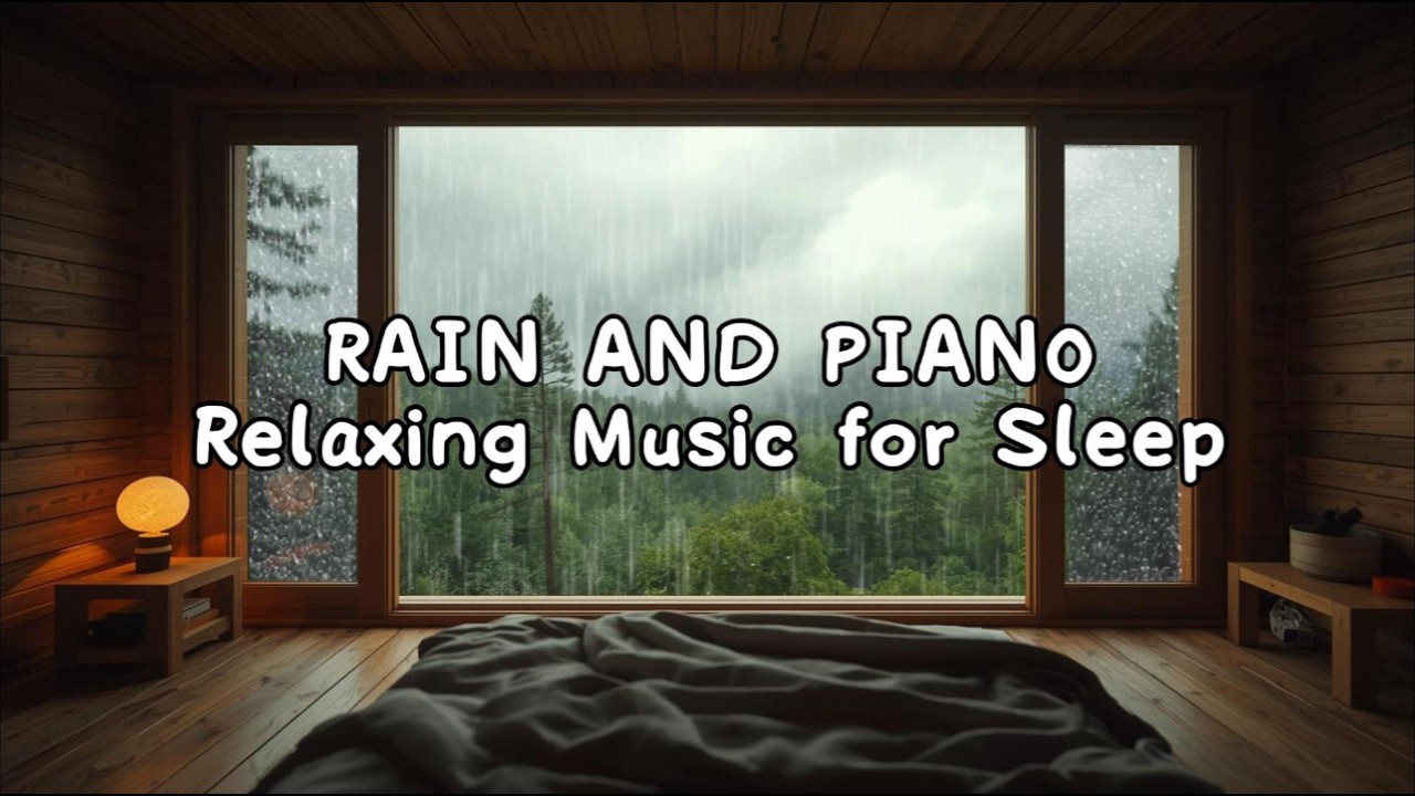 FALL INTO SLEEP INSTANTLY - Relaxing Sleep Music + Insomnia | Rain Sounds for Stress Relief, Anxiety