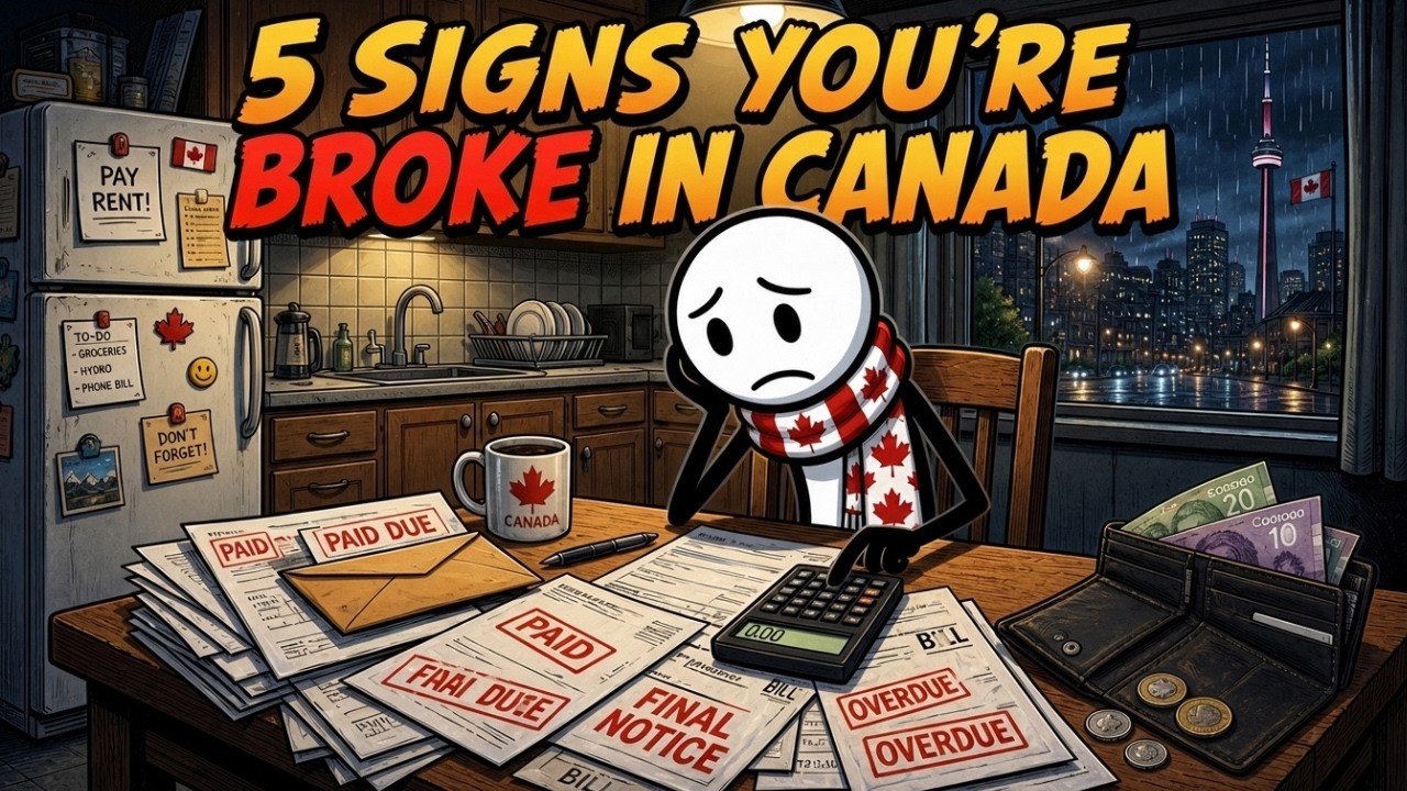 5 Signs You're Poor in Canada (2026 Edition)