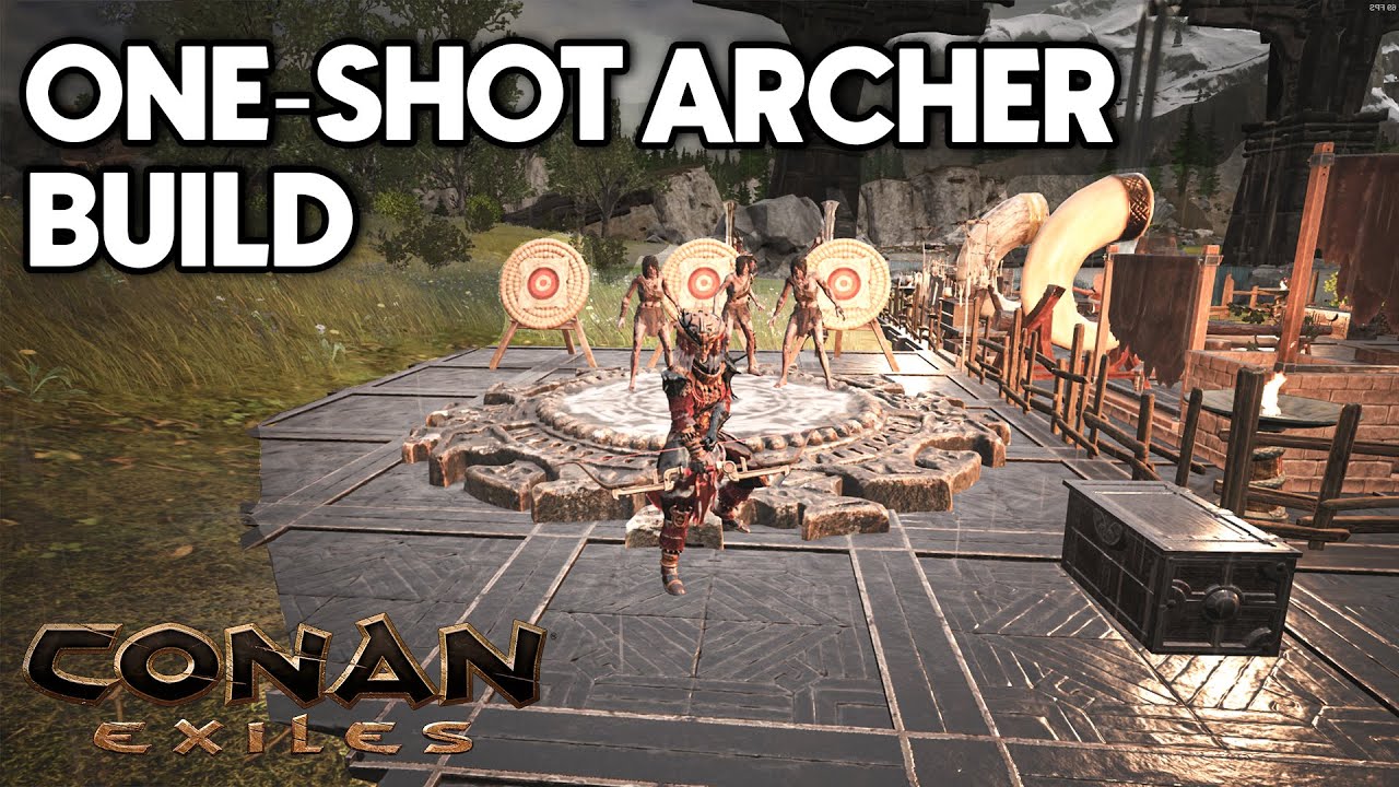 One-Shot Archer Build! 🏹 Corrupted Sorcery Guide | Conan Exiles PvP