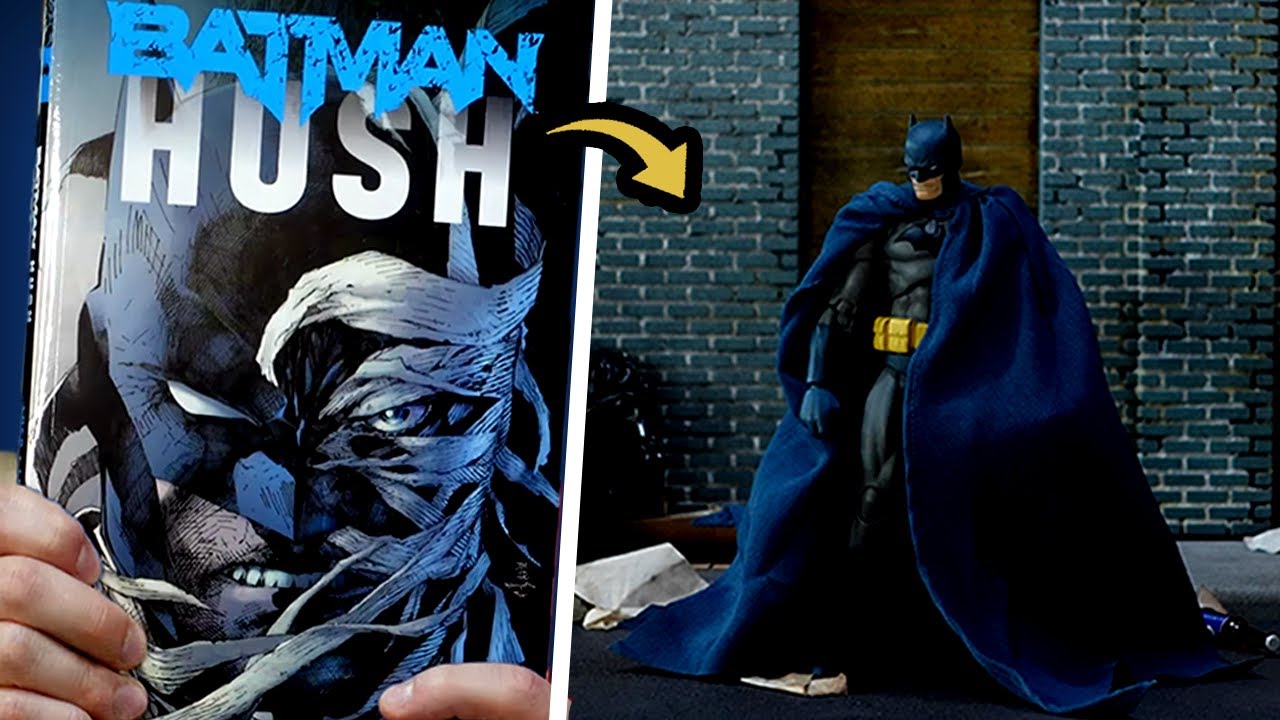 I Recreated HUSH Batman GOTHAM CITY Crime Scene Diorama