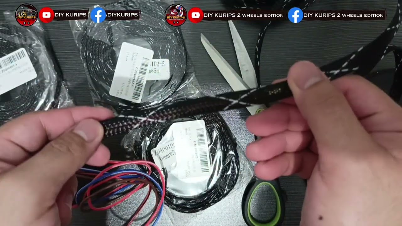 Moto Vlog 155 - Wire cover | Snake skin | Size for naked handle bar