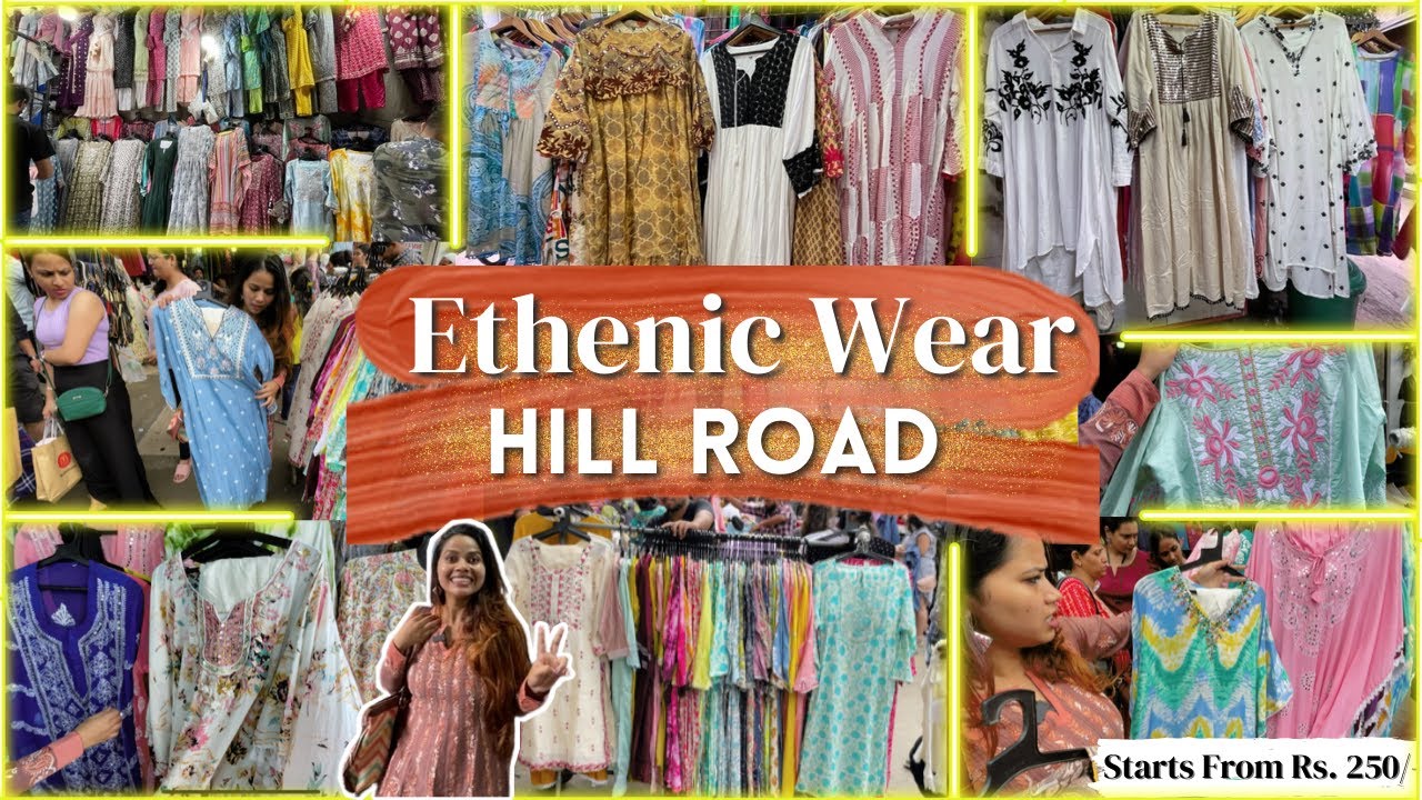 Ethnic Wear For Festive Season | BANDRA HILL ROAD | Affordable Ethnic Wear | Street Shopping