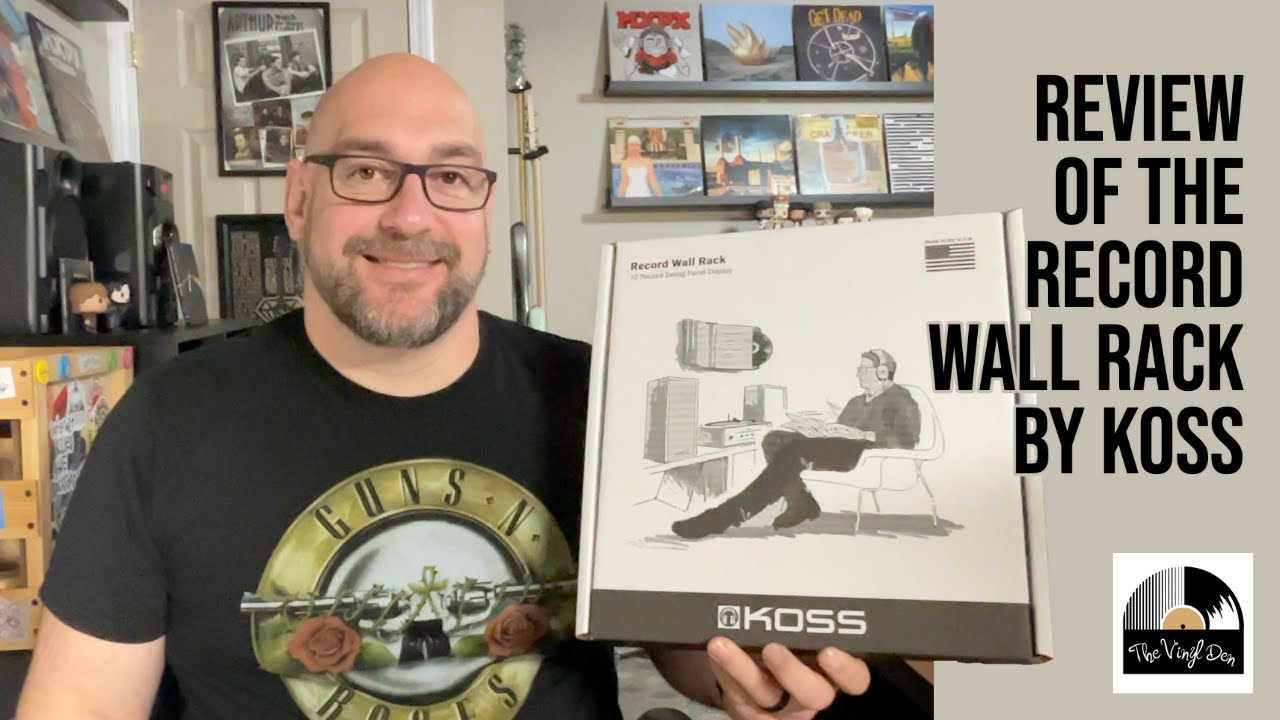Review of the Record Wall Rack by Koss