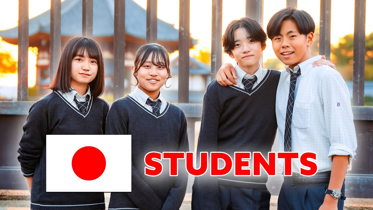Why Japanese students surrounded me!