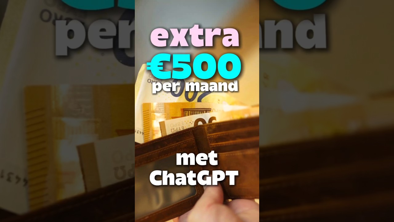 Hoe verdien je &euro;500 extra per maand? Echte side hustles zonder dropshipping of Canva-planners!