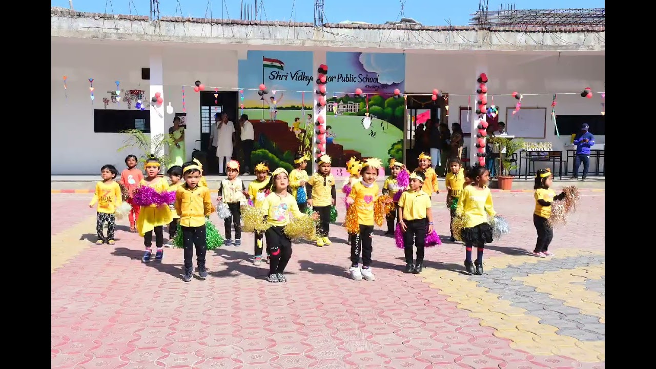 Mini Olympics 2022-23. Pri primary kids participated with their parents in various games.