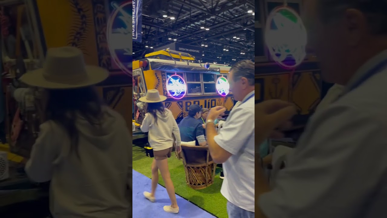 Crazy fishing booth icast 2023