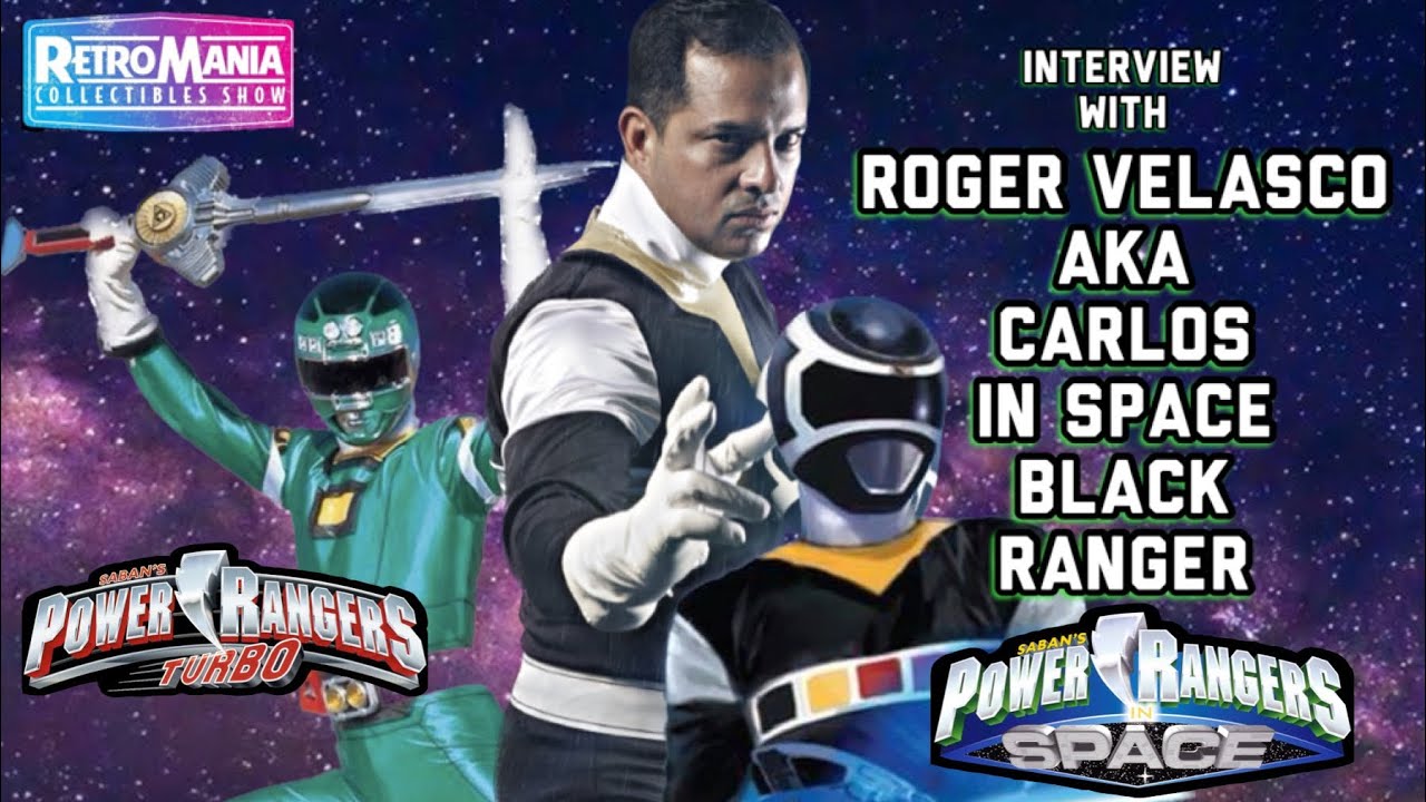 Power Rangers Turbo & Power Rangers In Space Interview with Roger Velasco AKA Carlos at RetroMania!
