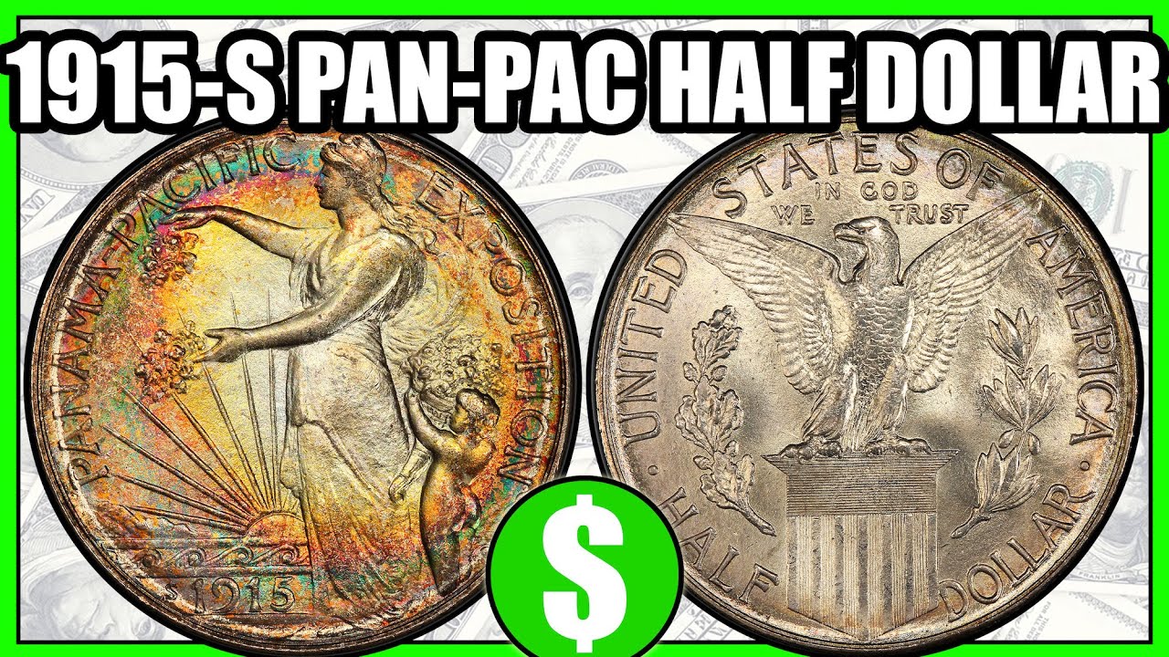 1915-S Panama Pacific Commemorative Half Dollar - How Much Is It Worth, Errors, Varieties, & History
