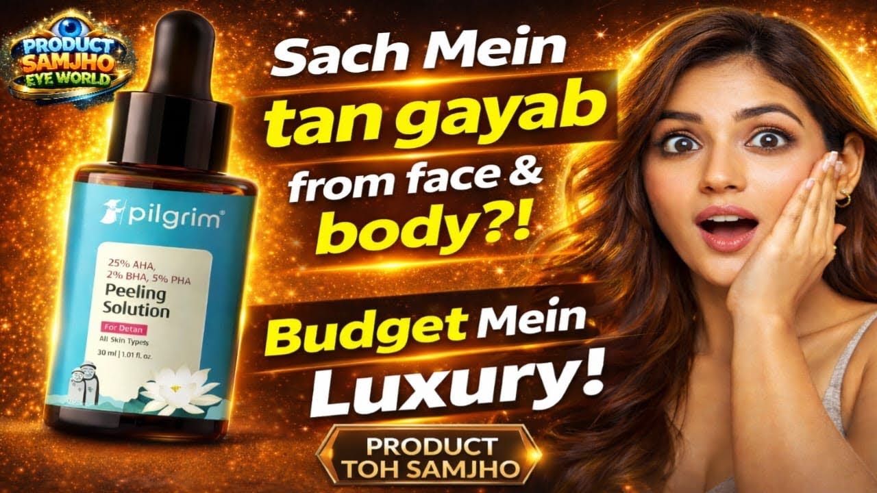 “Sach mein tan gayab ho jata hai?😳Y sirf strong acid marketing hai?Aaj karenge REAL test 🔥#skincare 