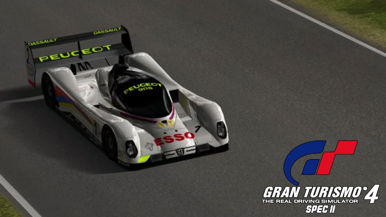 Gran Turismo 4 Spec II | Peugeot 905 Race Car '92 @ Circuit de la Sarthe II