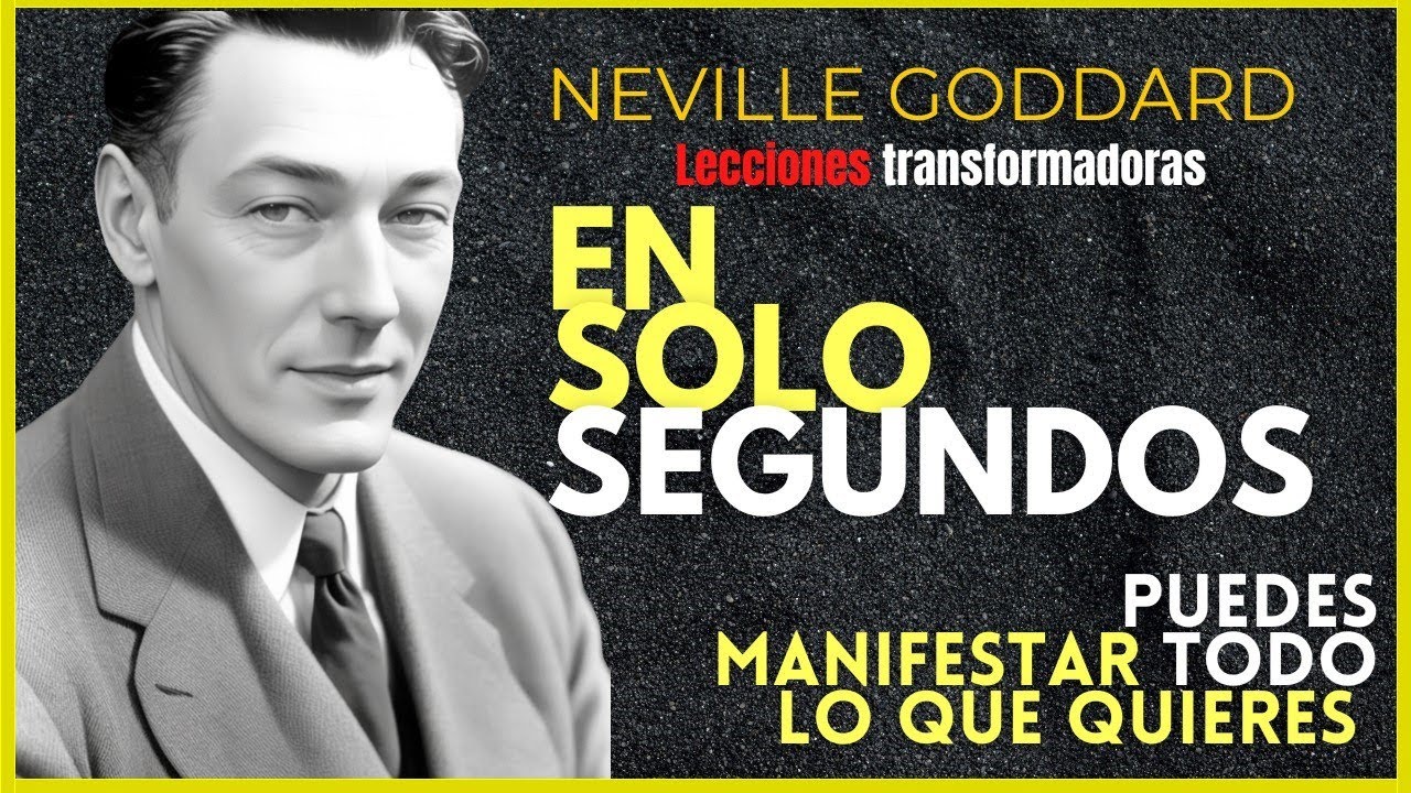 MANIFESTARAS en grande lo que QUIERES FACILMENTE CONTROLA TU DESTINO✔YO SOY Neville Goddard
