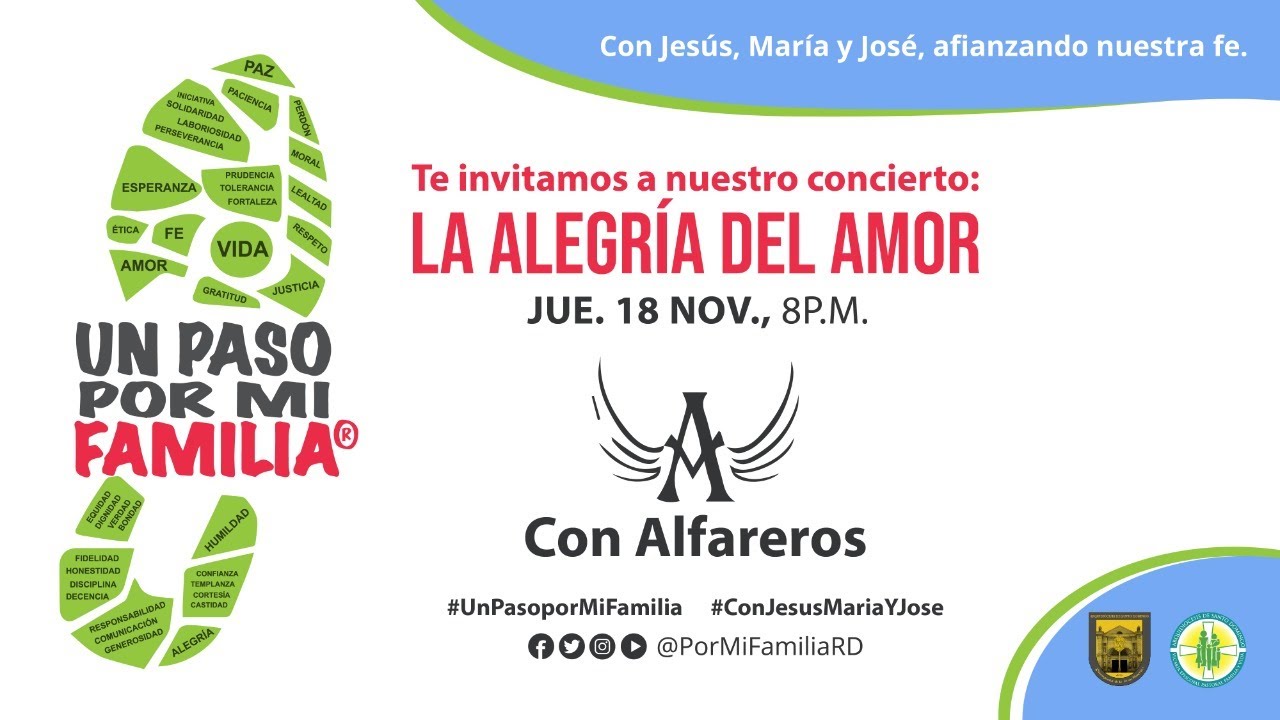 Concierto LA ALEGR&Iacute;A DEL AMOR 