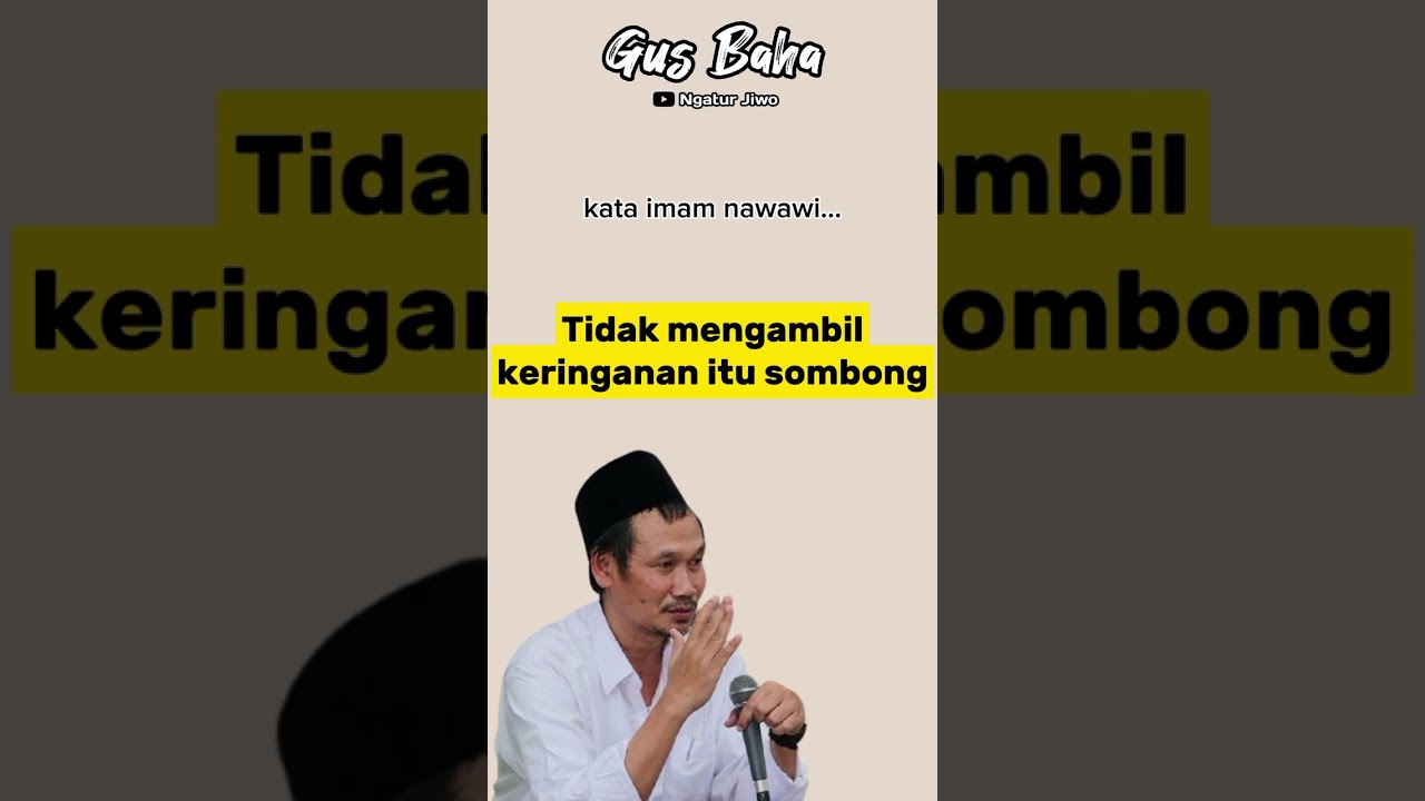 Gus Baha Bahasa Indonesia Solat Qashar  #gusbaha #gusbahabahasaindonesia #gusbahaterbaru