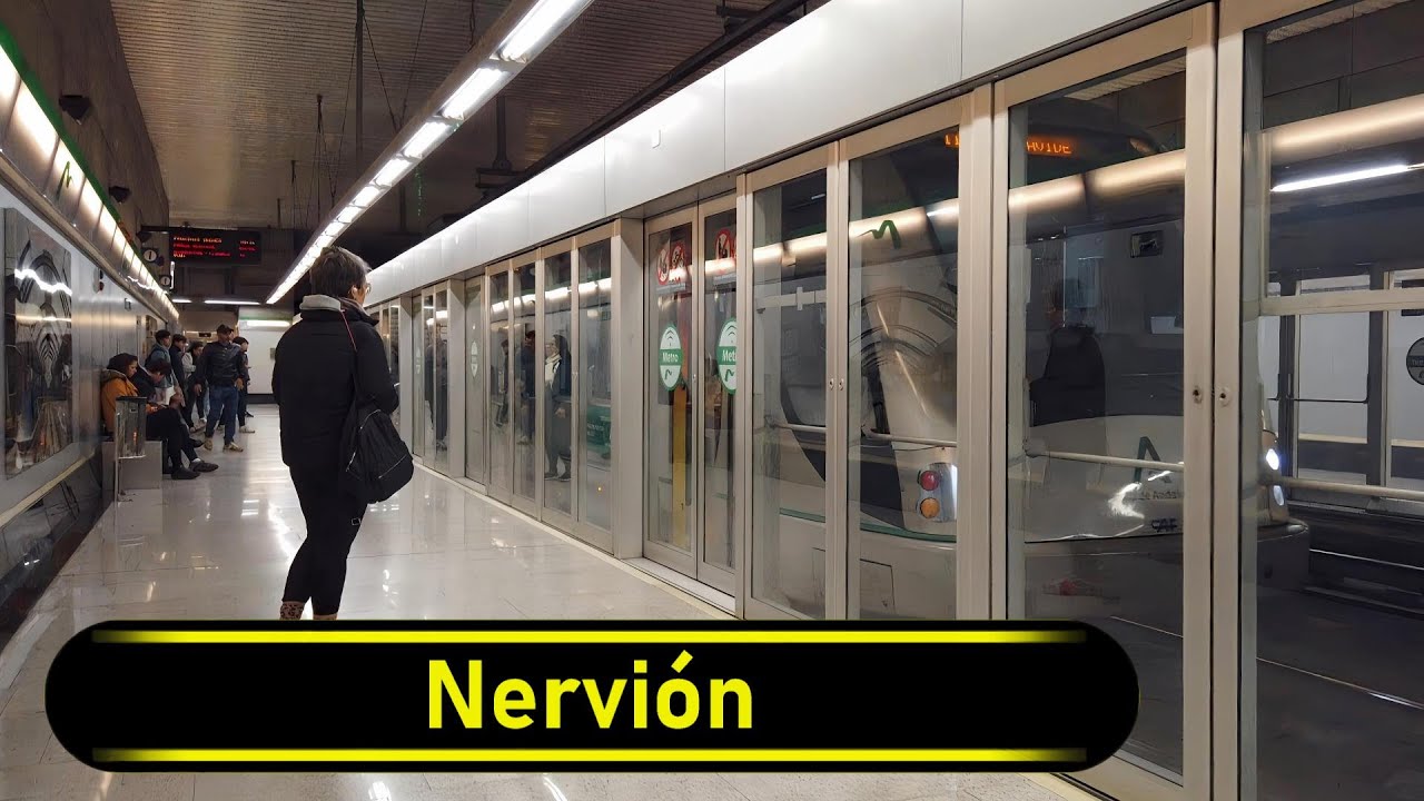 Metro Station Nervión - Seville 🇪🇸 - Walkthrough 🚶
