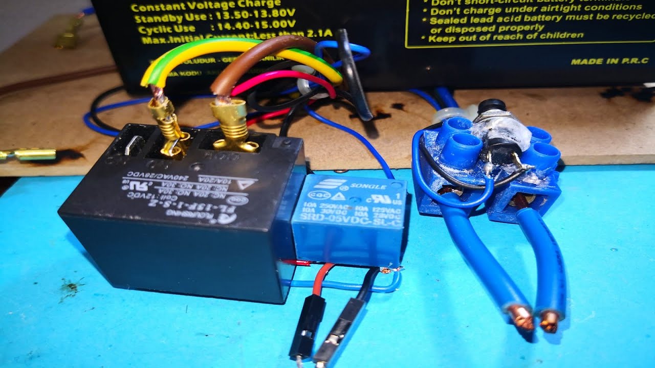 Как сделать точечный сварочный аппарат с аккумулятором 12В