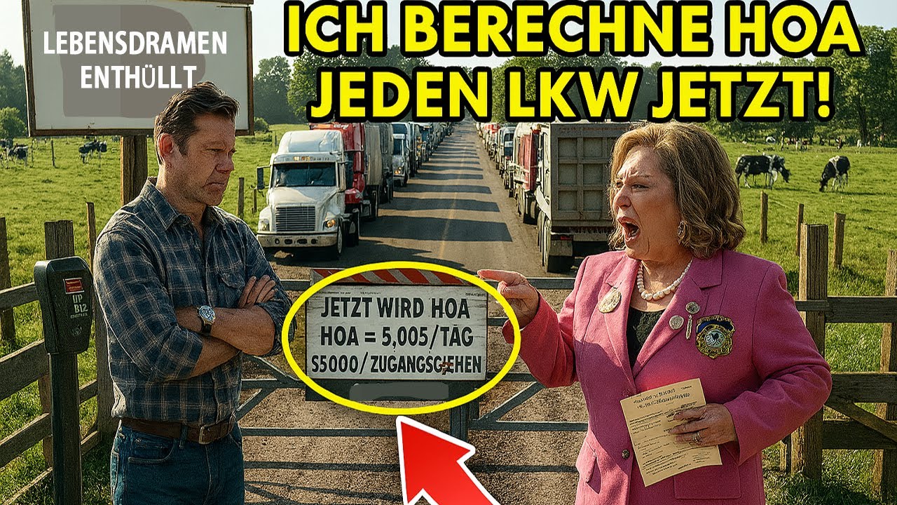 HOA VERSCHLOSS MEIN RANCHTOR – ALSO KAUFTE ICH IHREN HINTERWEG UND STELLTE IHNEN ALLES IN RECHNUNG