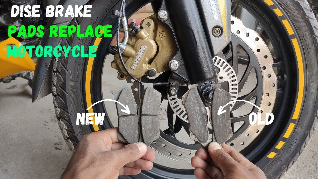 How to Replace the Dise Brake Pads in Your Motorcycle