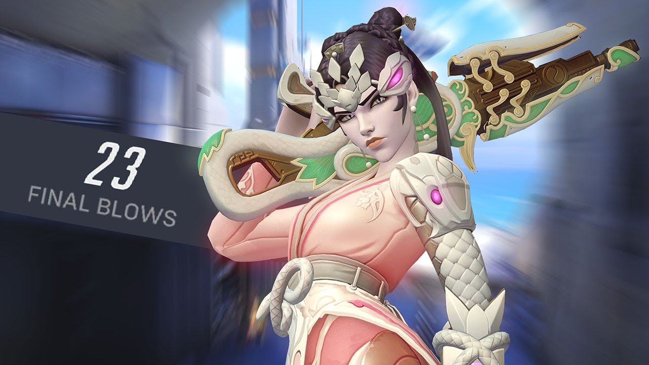 Smurfing on main - Overwatch 2 Widowmaker gameplay