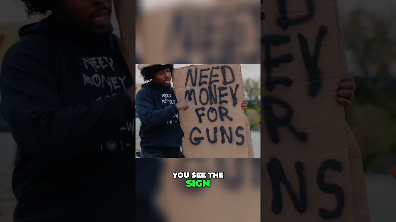 Undercover: Tactical Panhandler's Gun Money Scam Exposed!