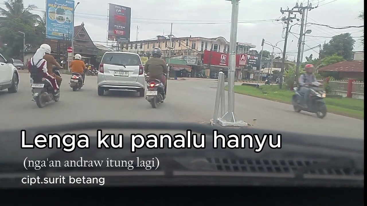 lenga ku panalu(ngaan andraw itung lagi) lirik + terjemahan #suritbetang #lagudayakmaanyan