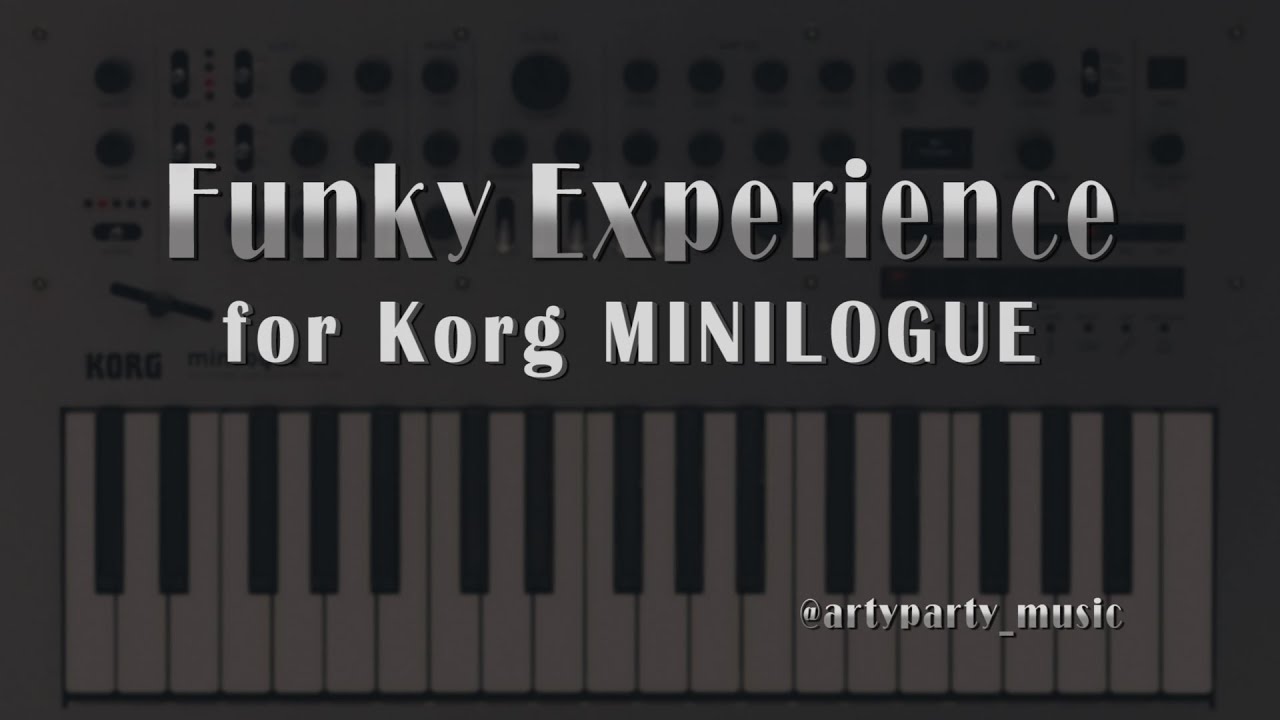 Korg MINILOGUE/ Funky Experience SOUNDSET