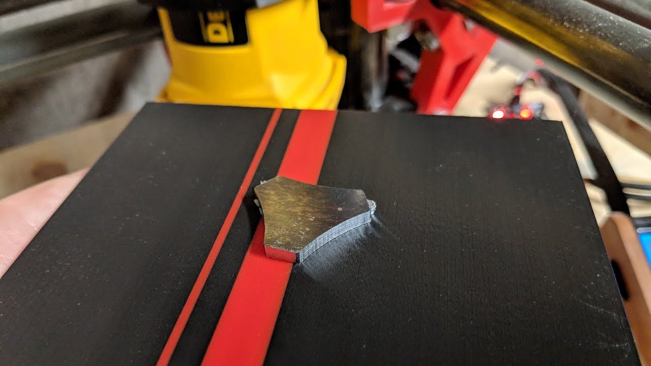 Steel, yes, Steel! Mostly Printed CNC -MPCNC -