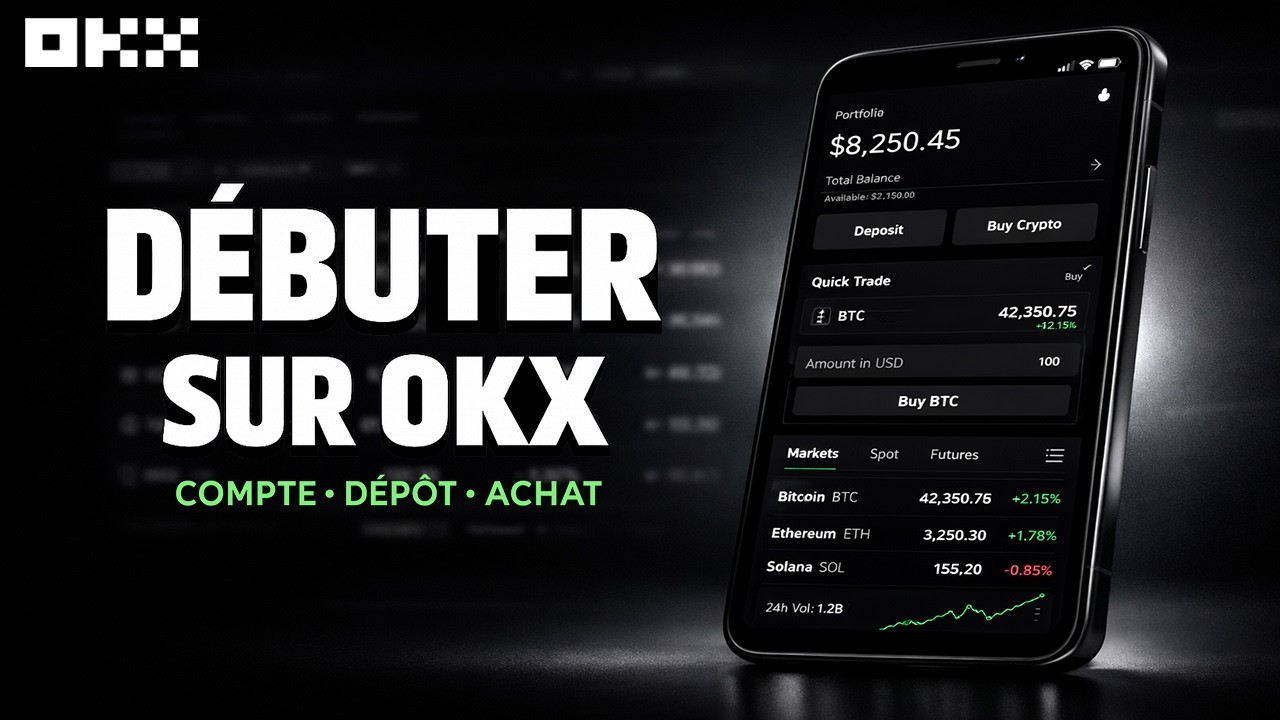 OKX : Le TUTORIEL COMPLET de A &agrave; Z pour bien D&Eacute;MARRER sur la plateforme ! (Formation 2026)
