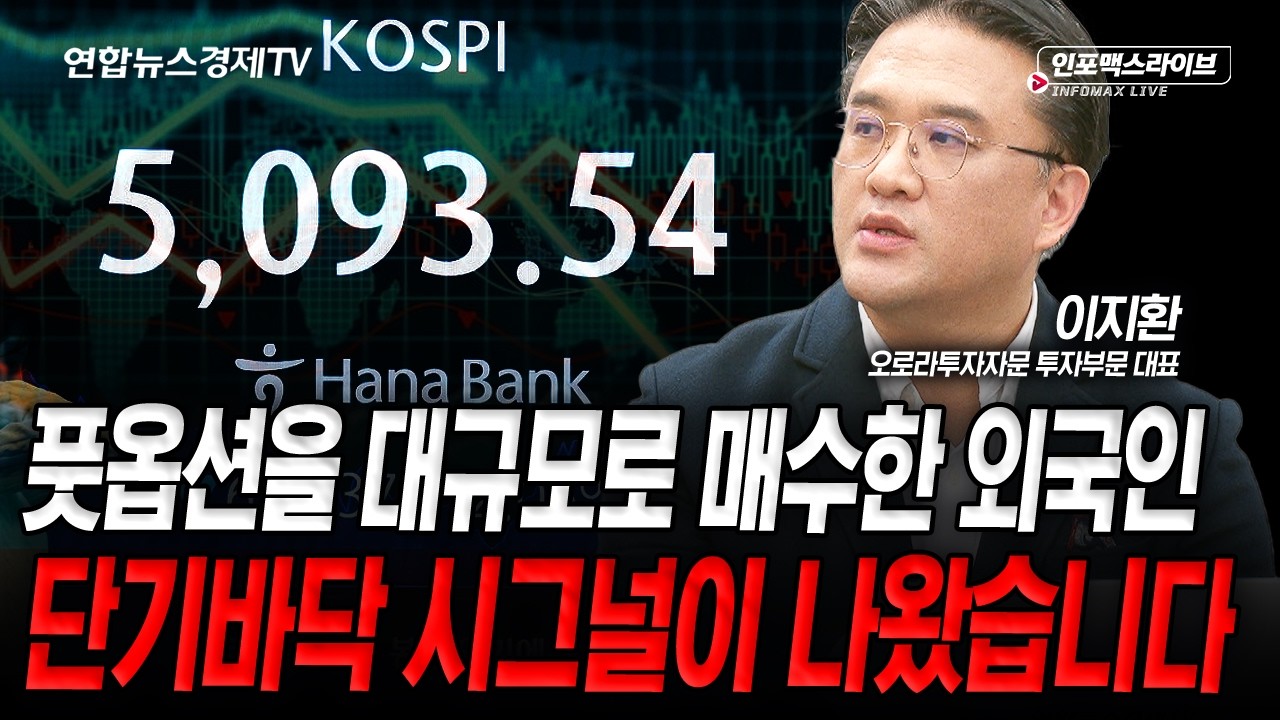 장 막판 바뀐 시장 분위기, 단기바닥 시그널 나왔나 (이지환) | 인포맥스라이브 260304