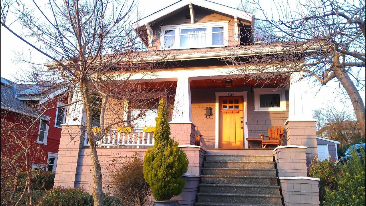 Tour of 1914 Craftsman Bungalow in Ballard, Seattle