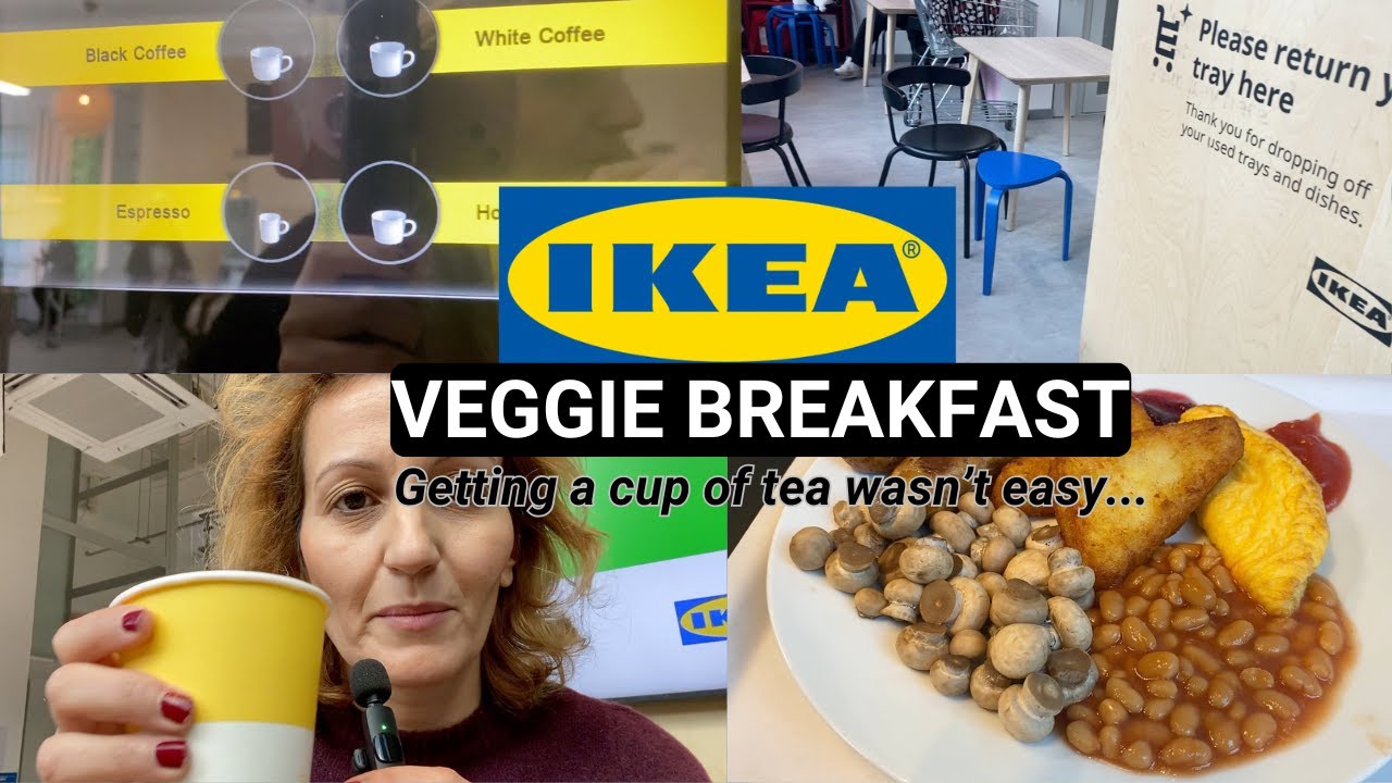 Trying a vegetarian Breakfast at IKEA for the first time