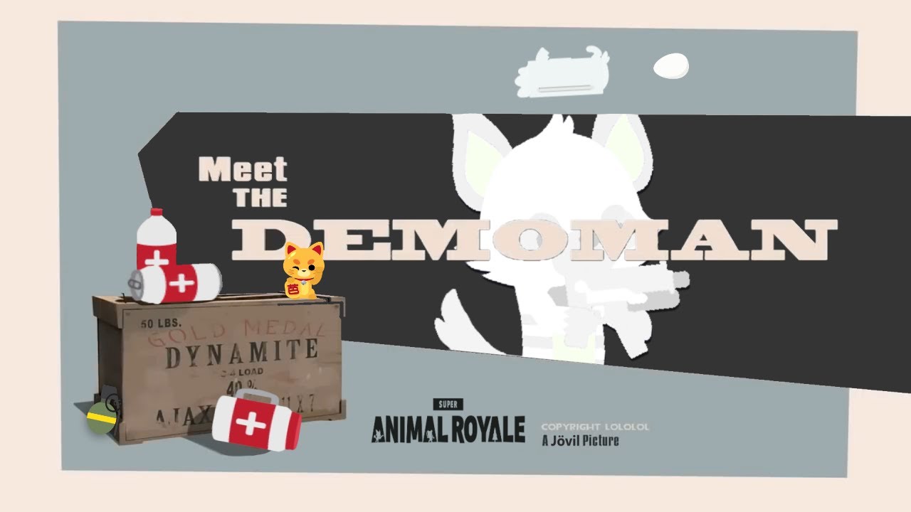 Super Animal Royale  | Meet the Demolition Man